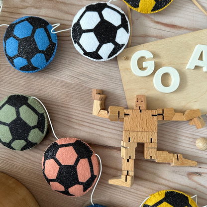 Football Garland - Made in your choice of colours
