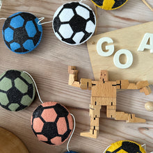 Load image into Gallery viewer, Football Garland - Made in your choice of colours
