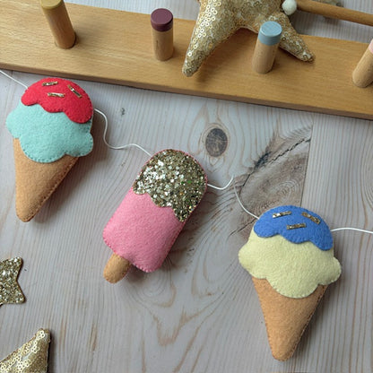 Sample sale - Ice Cream Garland in colours shown