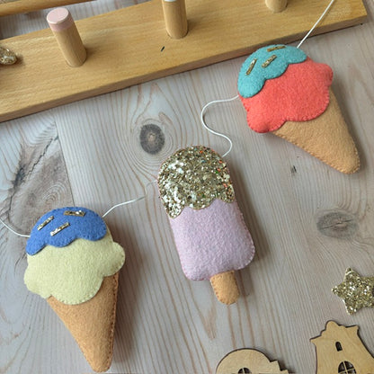 Sample sale - Ice Cream Garland in colours shown