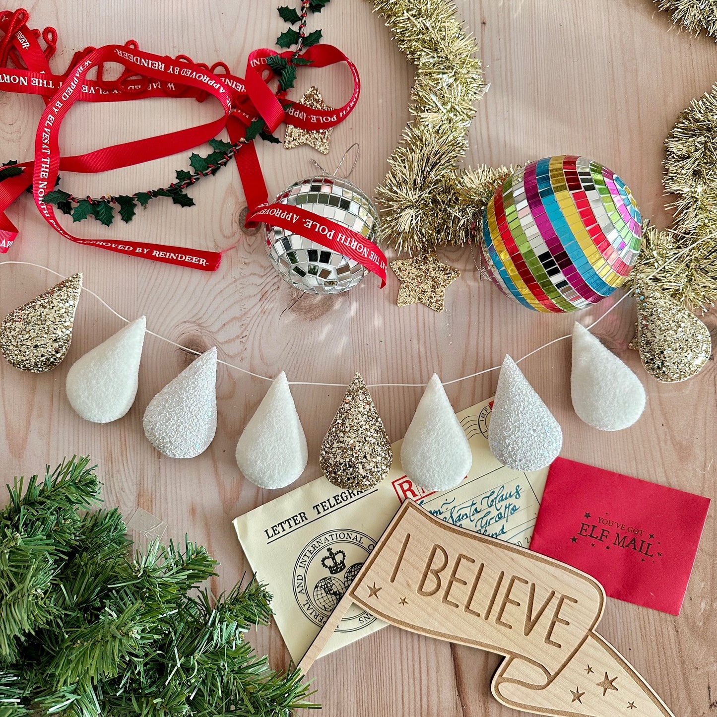 Stardust Droplet Garland