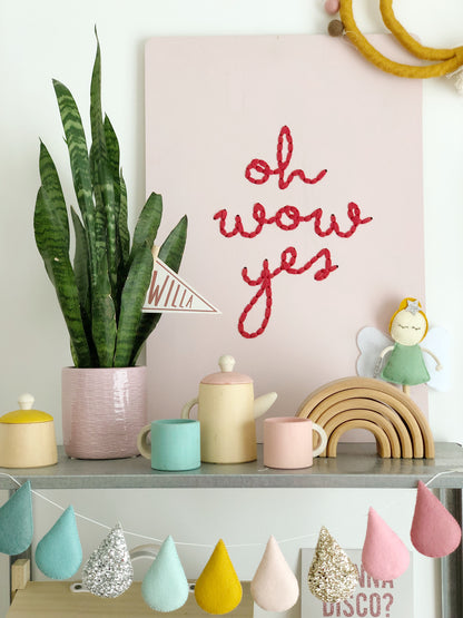 Springtime Droplet garland