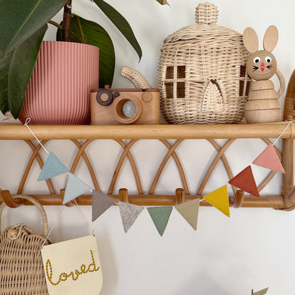 Dinky Bunting Garland - in your choice of colours