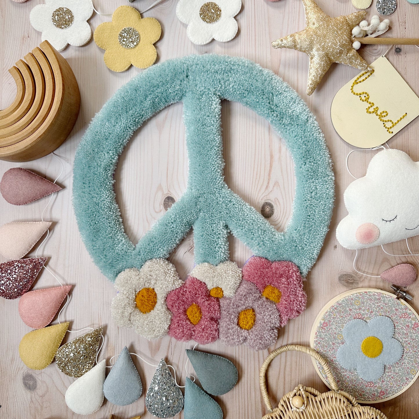 Pastel Ombre garland