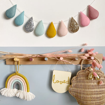 Springtime Droplet garland