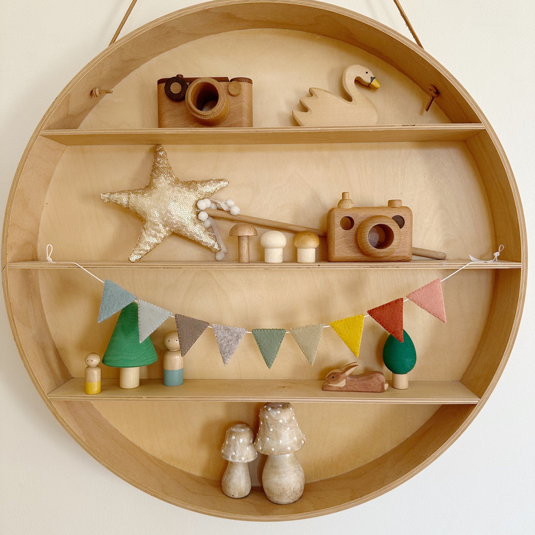 Dinky Bunting Garland - in your choice of colours
