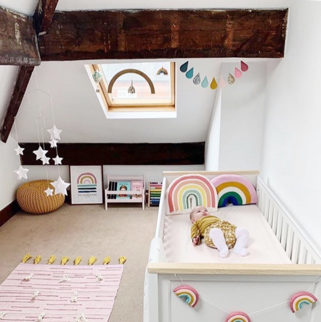 Springtime Droplet garland