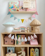 Load image into Gallery viewer, Springtime hand sewn bunting
