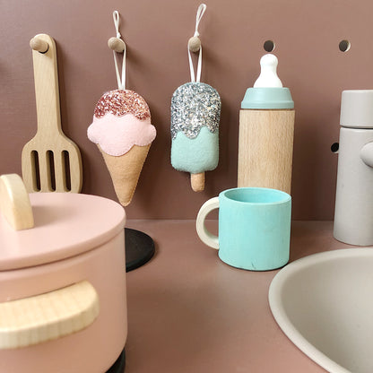 Ice cream decoration in custom colours -Made to order.