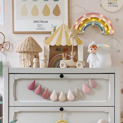 Droplet Garland - Pretty Pinks