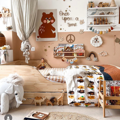 Droplet Garland- Rusty Blues