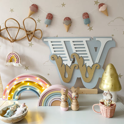 Ice cream Garland- made in your choice of colours
